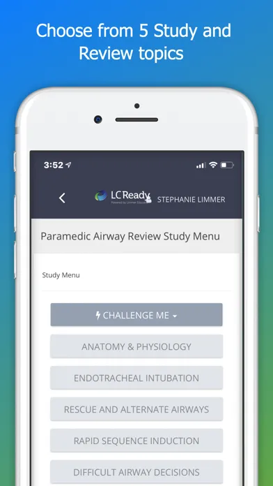 Paramedic Airway Review Screenshots