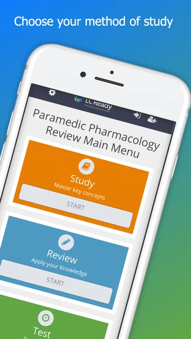 Capturas de pantalla de Paramedic Pharmacology Review