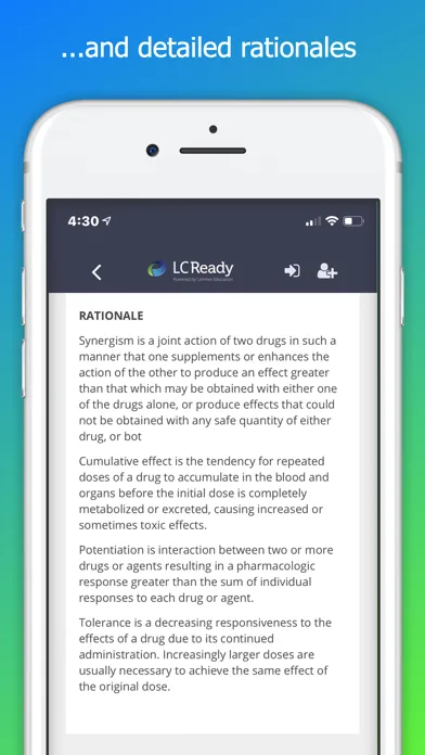 Capturas de pantalla de Paramedic Pharmacology Review