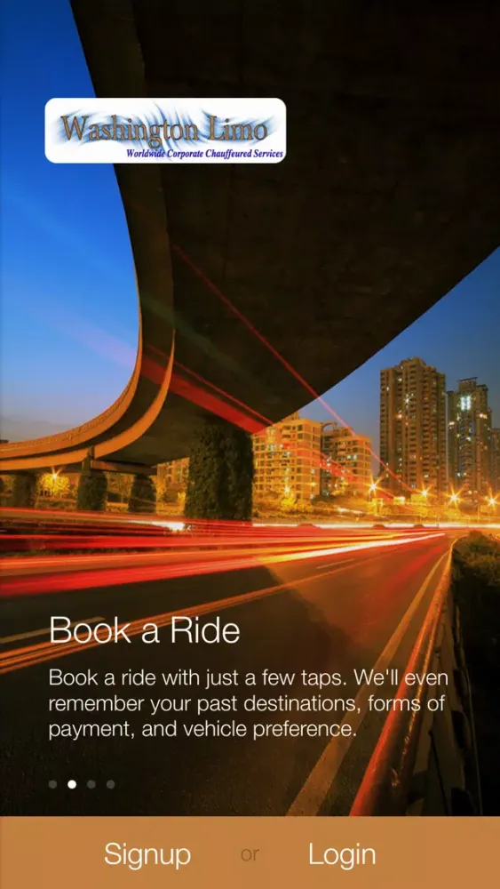 Ảnh chụp màn hình của Washington Limo Services LLC