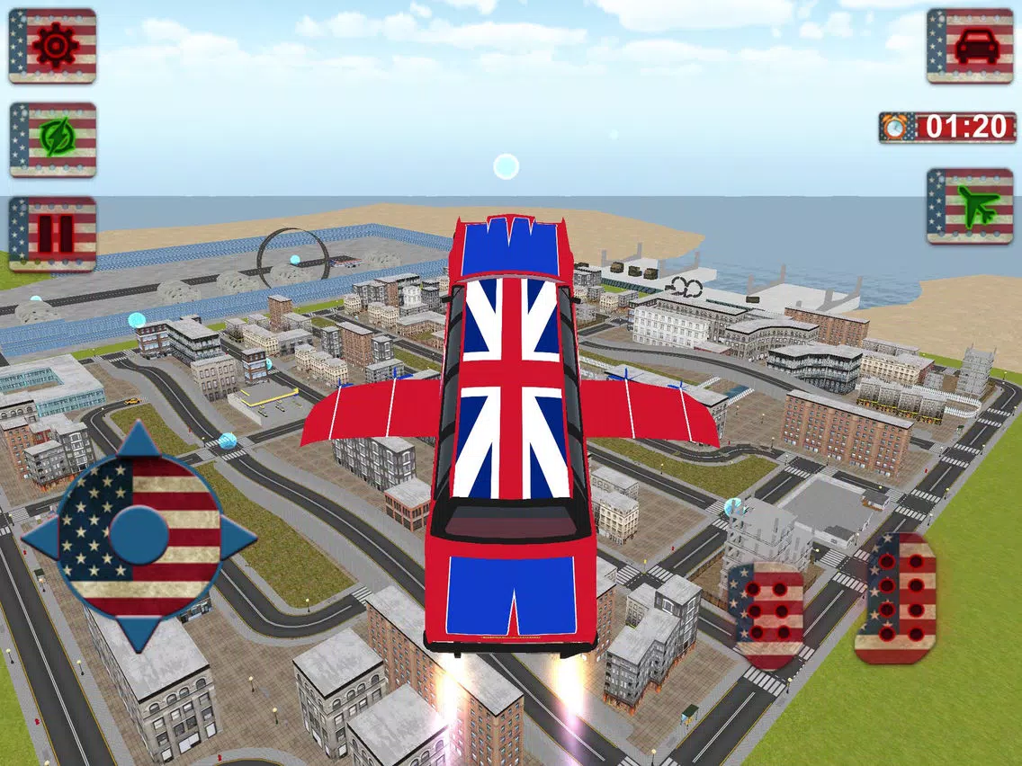 Limo Flying simulator 3d iPad 应用截图
