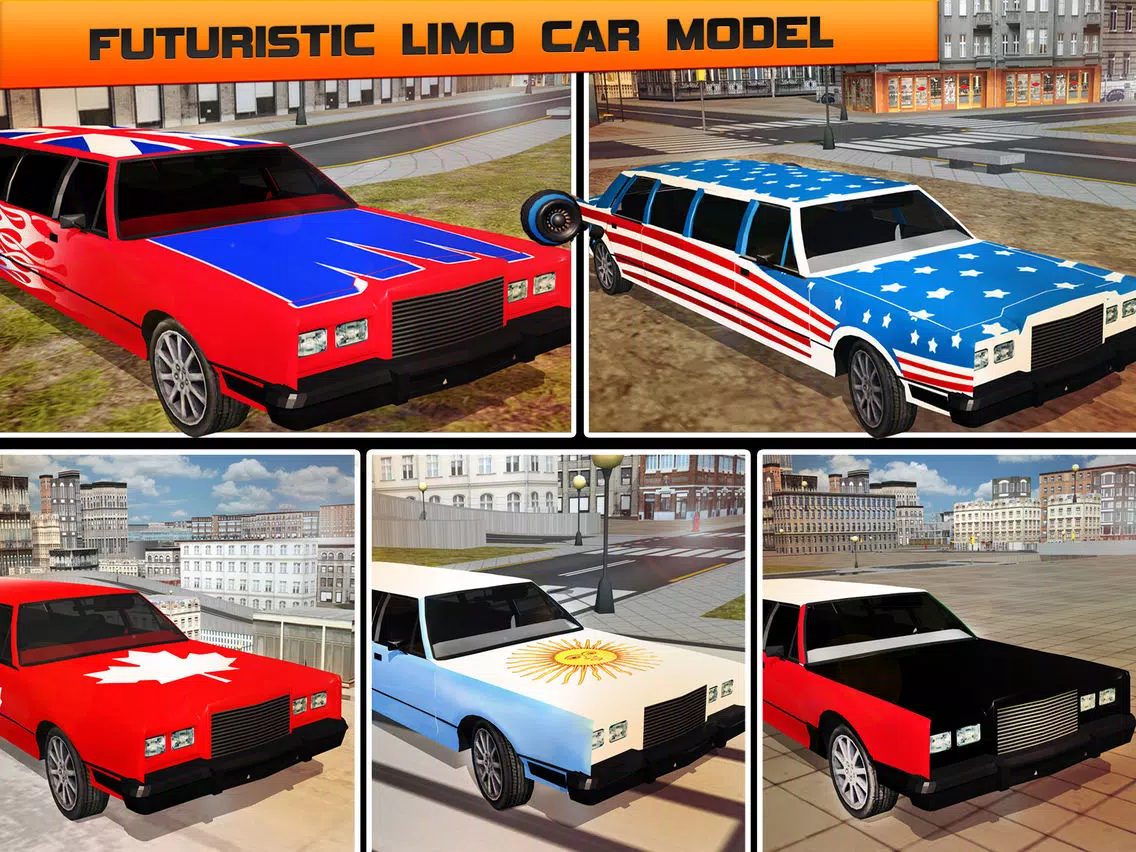 Limo Flying simulator 3d iPad 应用截图