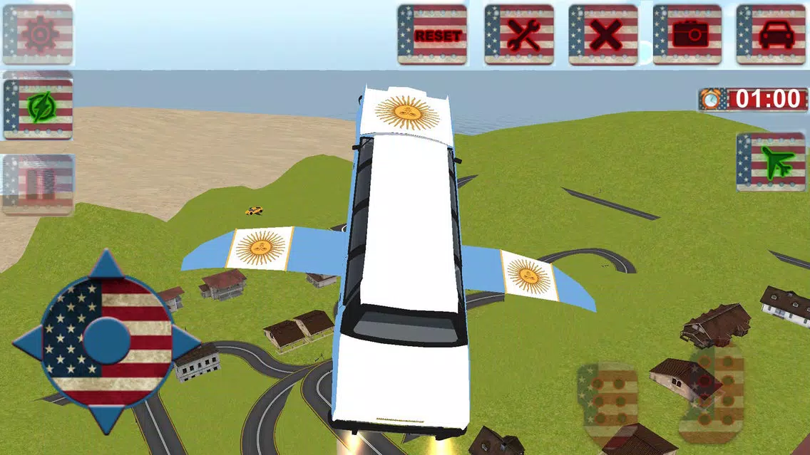 Limo Flying simulator 3d应用截图
