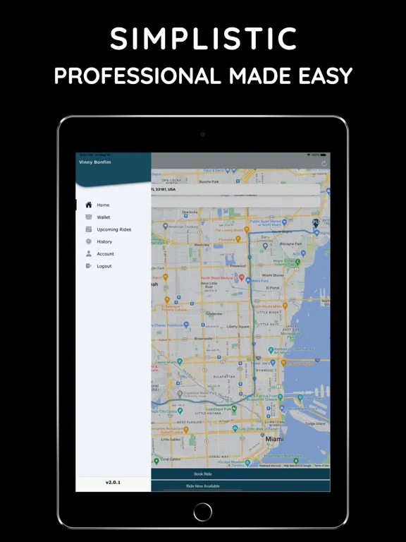 Luxor Black Car Service iPad  স্ক্রিনশট