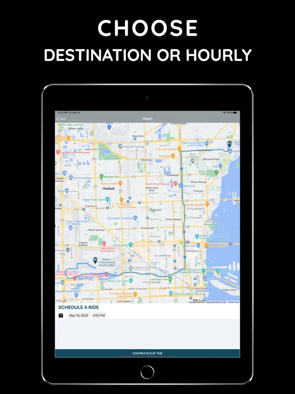 Luxor Black Car Service iPad  স্ক্রিনশট