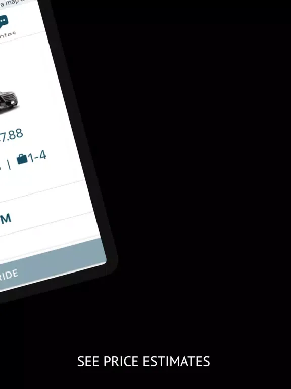 Zrzuty ekranu TeamLimo iPad 