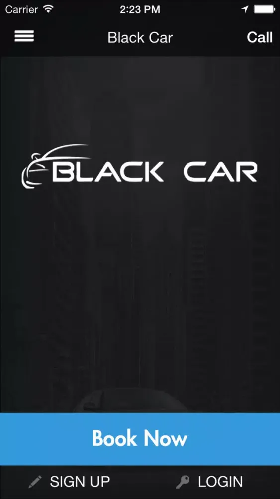 Capturas de tela do Black Car USA
