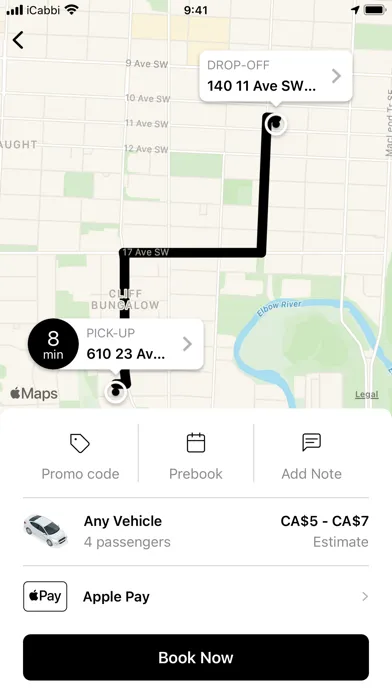 Calgary United Cabs Screenshots
