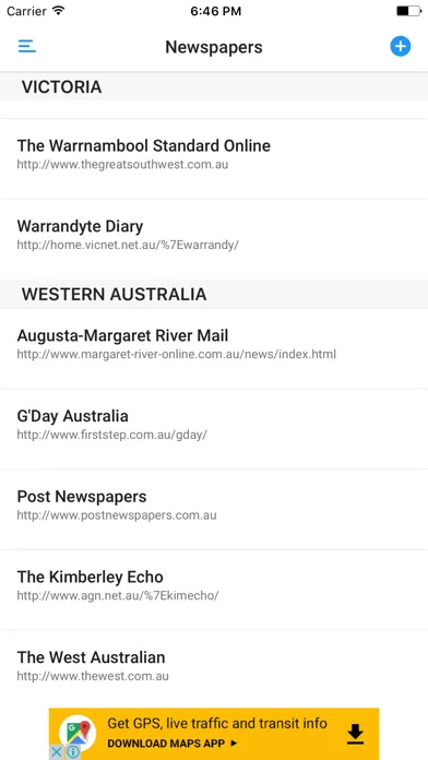 AUSTRALIAN NEWSPAPERS & MAGAZINES سکرین شاٹس