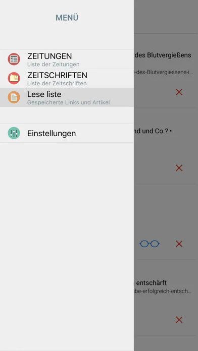 Captures d'écran de Österreichischen Zeitungen Und Zeitschriften