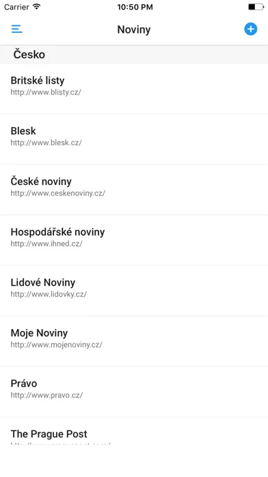 NOVINY A ČASOPISY Ekran Görüntüleri