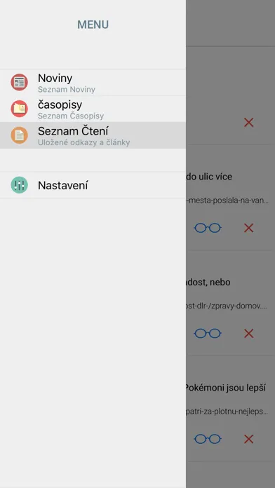 NOVINY A ČASOPISY Ekran Görüntüleri