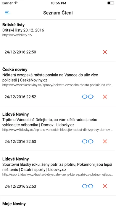 NOVINY A ČASOPISY Ekran Görüntüleri