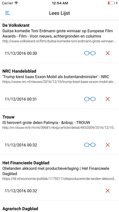 KRANTEN en TIJDSCHRIFTEN Screenshots