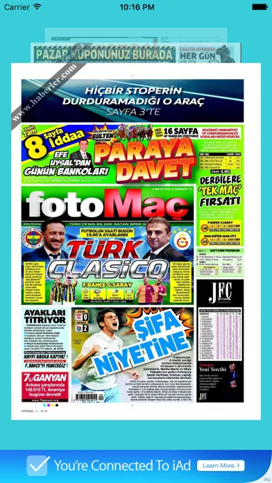 Captures d'écran de MANŞETLER