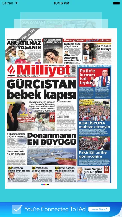 Captures d'écran de MANŞETLER