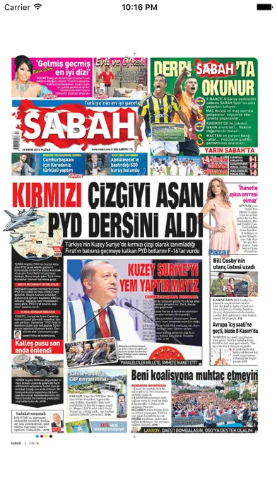 Captures d'écran de MANŞETLER