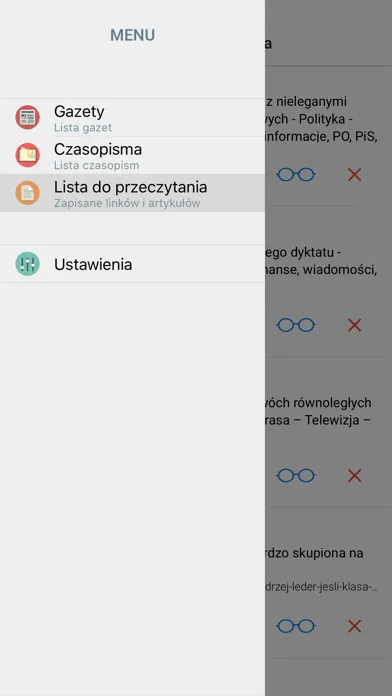 Capturas de tela do GAZETY i CZASOPISMA