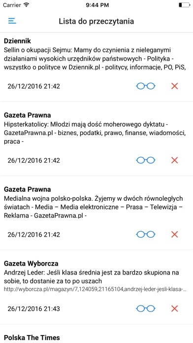 Capturas de tela do GAZETY i CZASOPISMA
