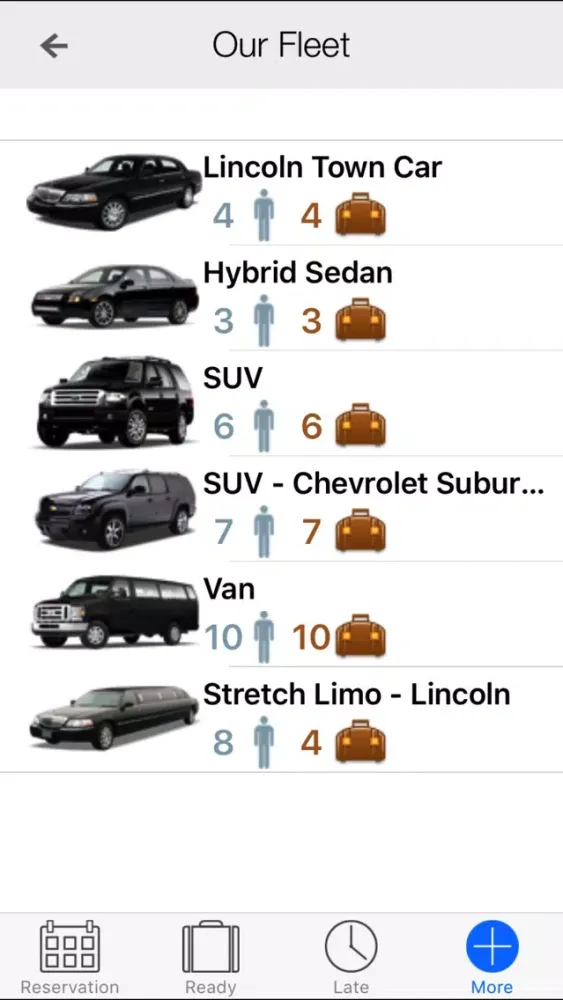 LIMO ON DEMAND Ekran Görüntüleri
