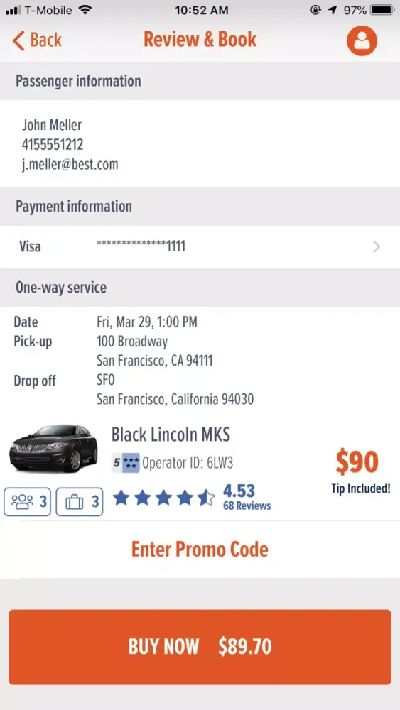 Limos.com スクリーンショット