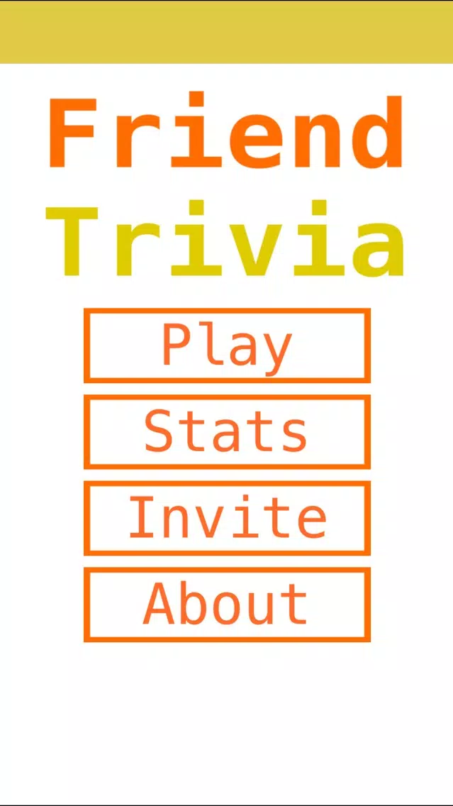 Ảnh chụp màn hình của Friend Trivia