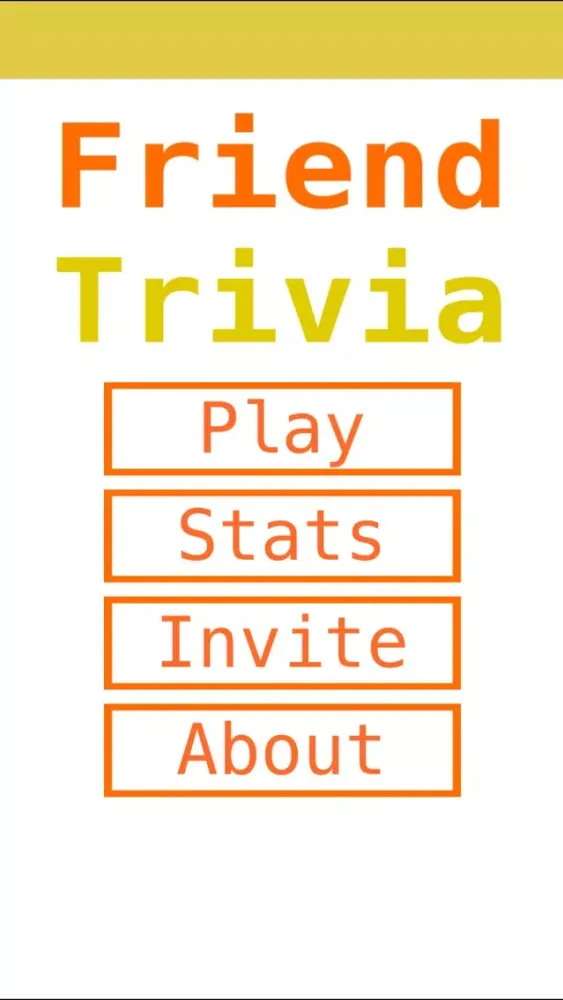 Screenshot di Friend Trivia