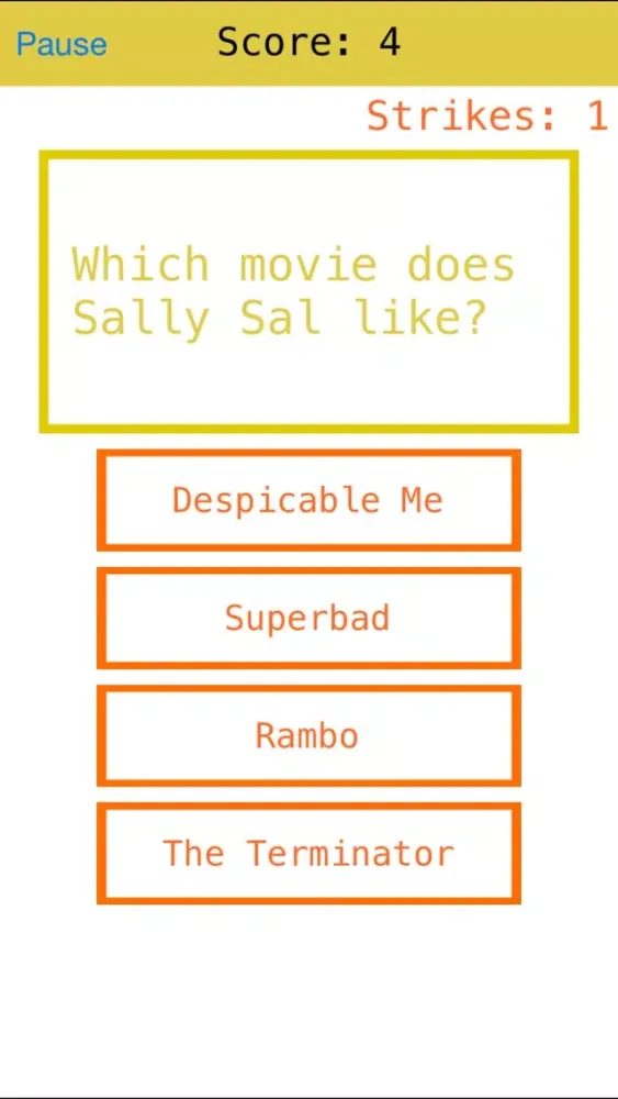 Screenshot di Friend Trivia