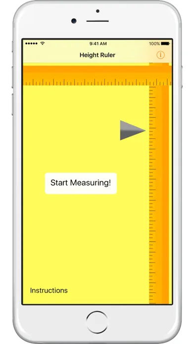 ภาพหน้าจอของ Height Ruler (Barometer)