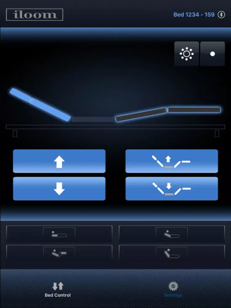 تصاویر iloom bed control iPad 