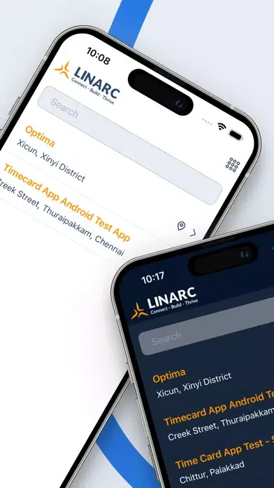 Captures d'écran de Linarc TimeCard