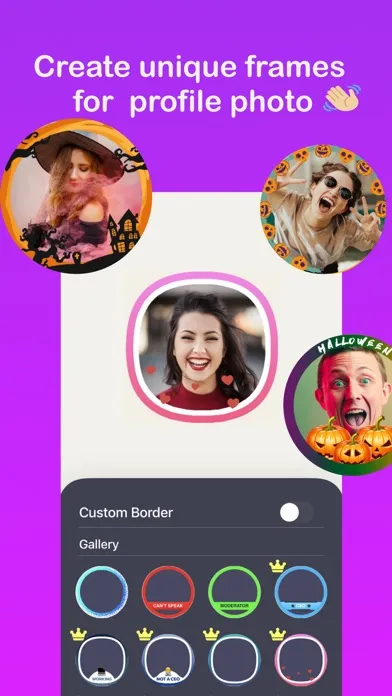 Profile Picture Border : Round スクリーンショット