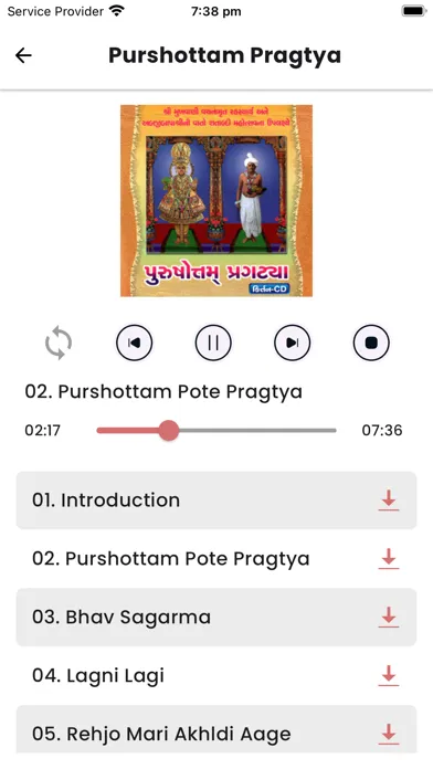 Zrzuty ekranu Shri Abjibapani Chhatedi