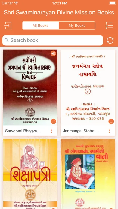 Capturas de pantalla de Swaminarayan Books SSDM