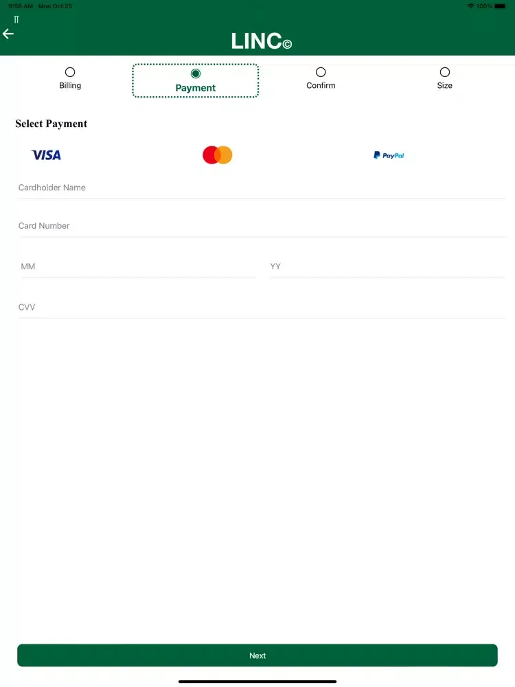 Linc Store iPad  Ekran Görüntüleri