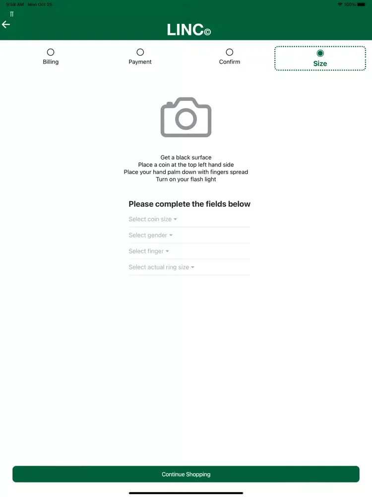 Linc Store iPad  Ekran Görüntüleri