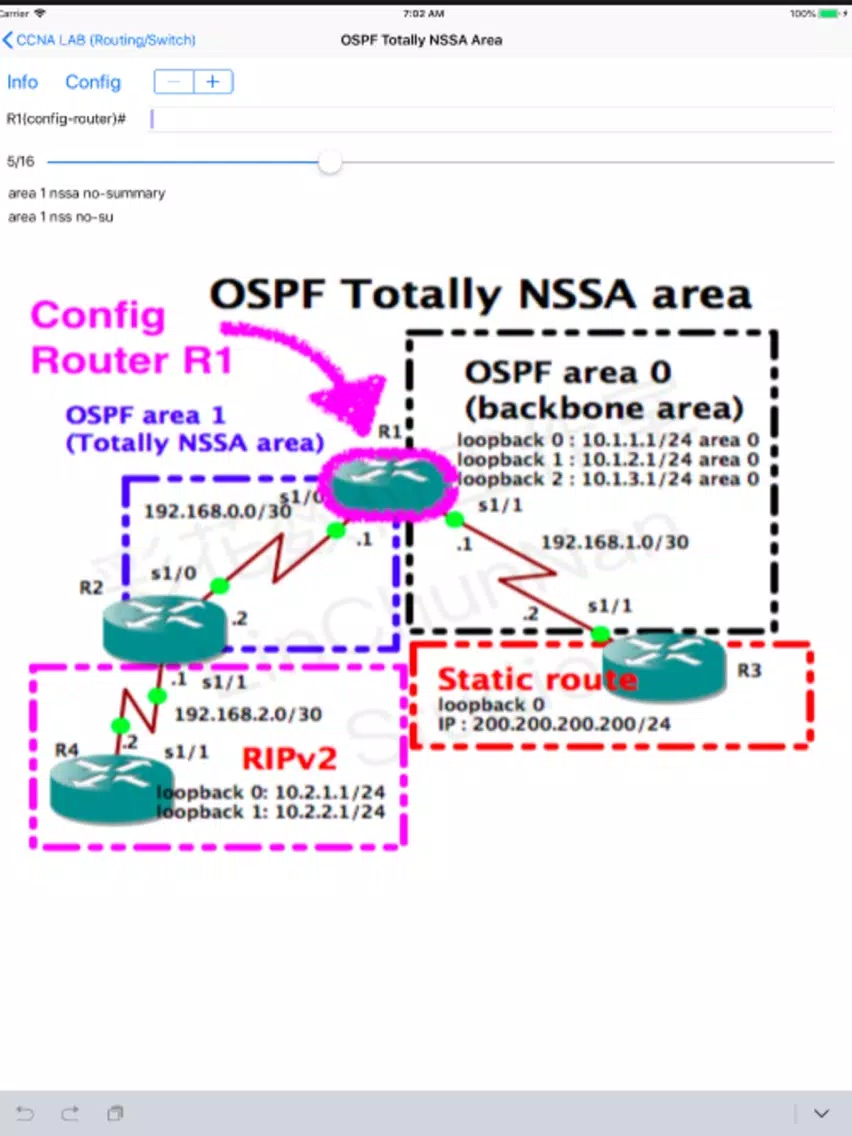 CCNA Routing Labs Practice iPad  Ekran Görüntüleri
