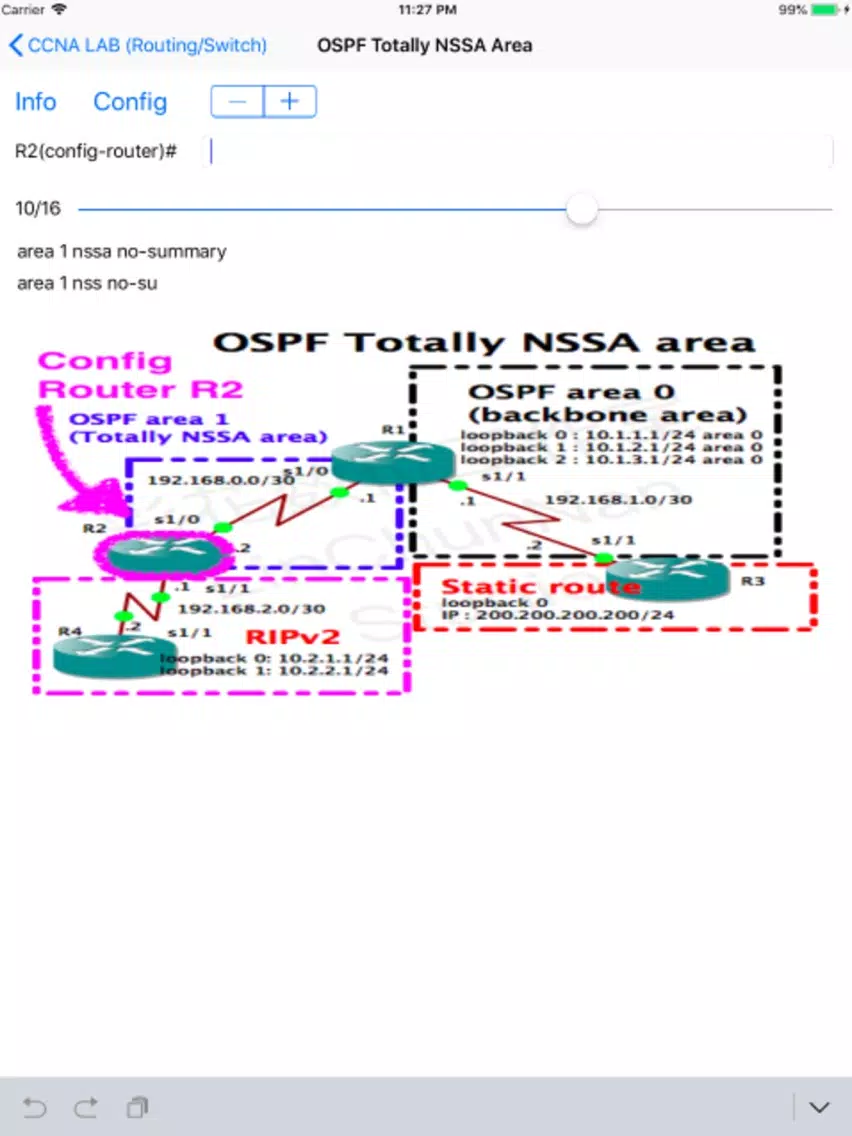 CCNA Routing Labs Practice iPad  Ekran Görüntüleri