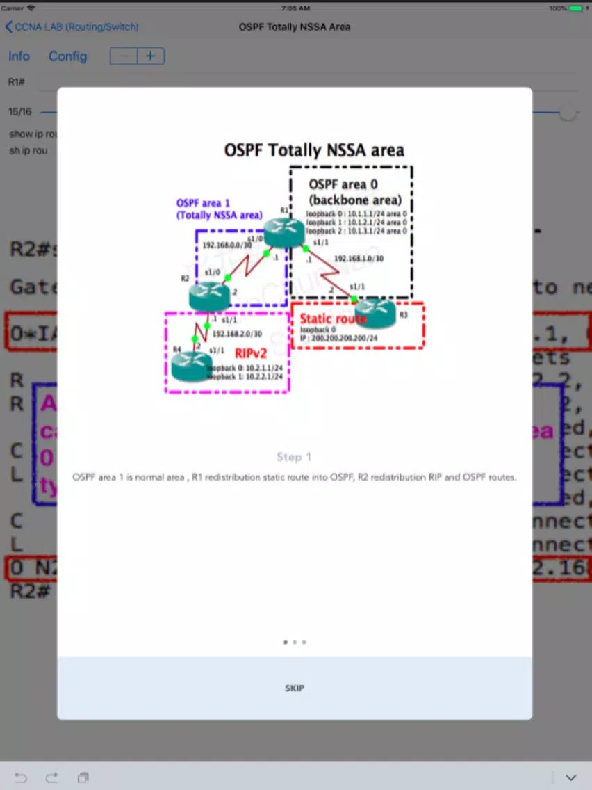 CCNA Routing Labs Practice iPad  Ekran Görüntüleri