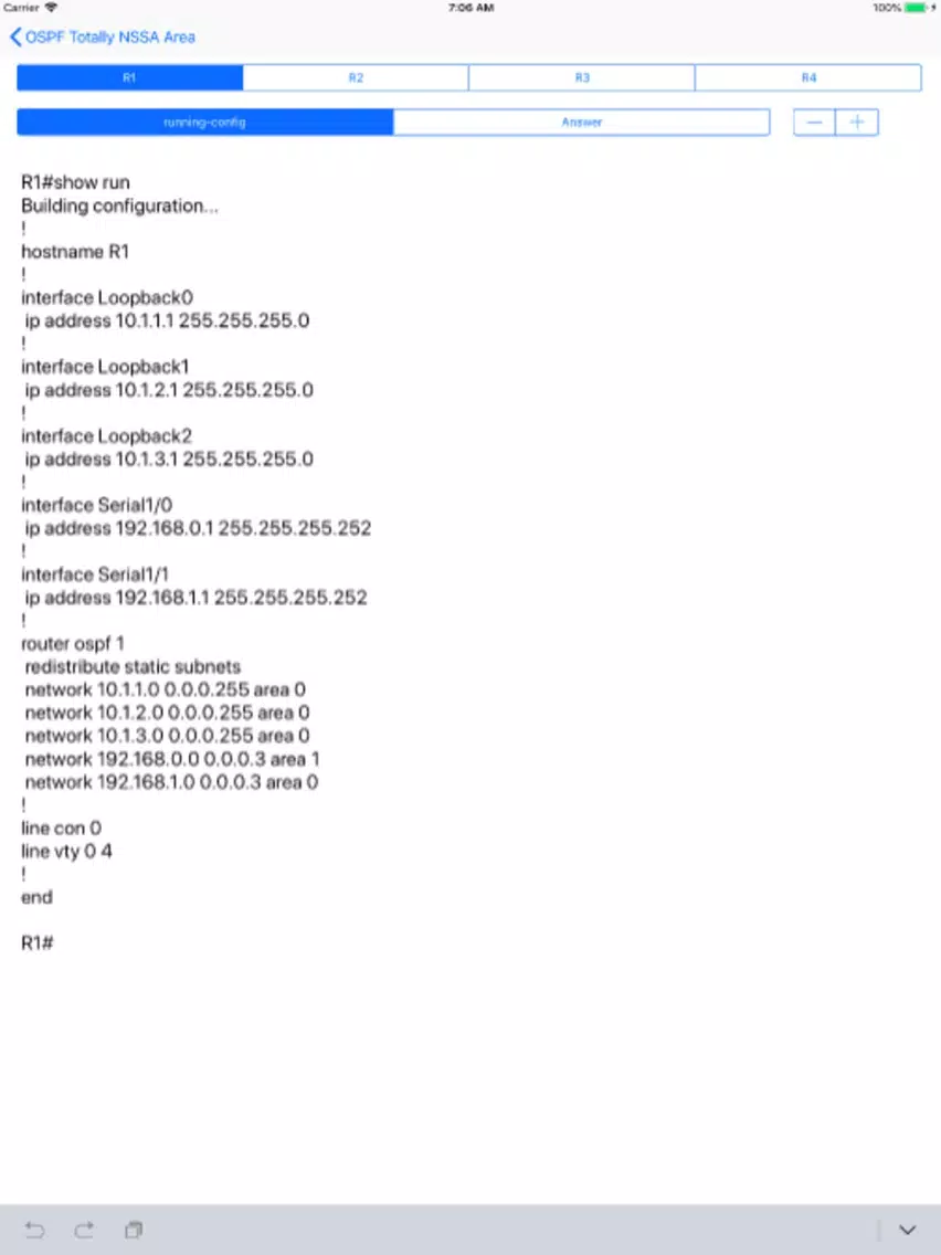 CCNA Routing Labs Practice iPad  Ekran Görüntüleri
