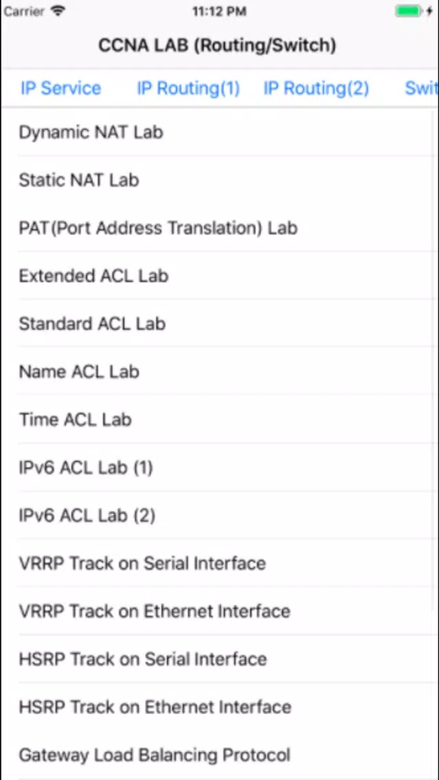 CCNA Routing Labs Practice Ekran Görüntüleri