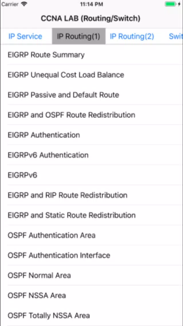 CCNA Routing Labs Practice Ekran Görüntüleri
