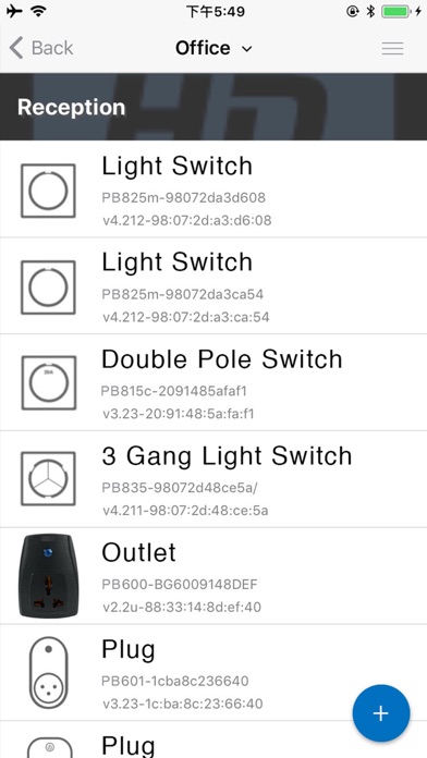 plusBLE Screenshots
