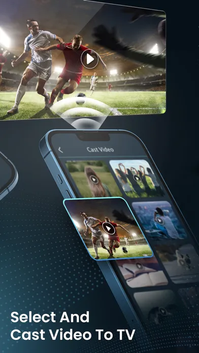 Capturas de tela do Miracast ﾠ