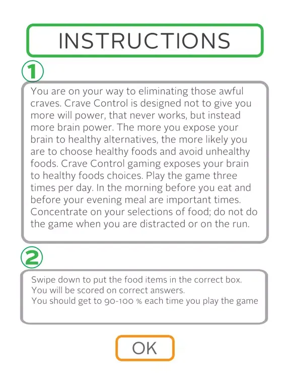 ภาพหน้าจอของ Crave Control iPad 