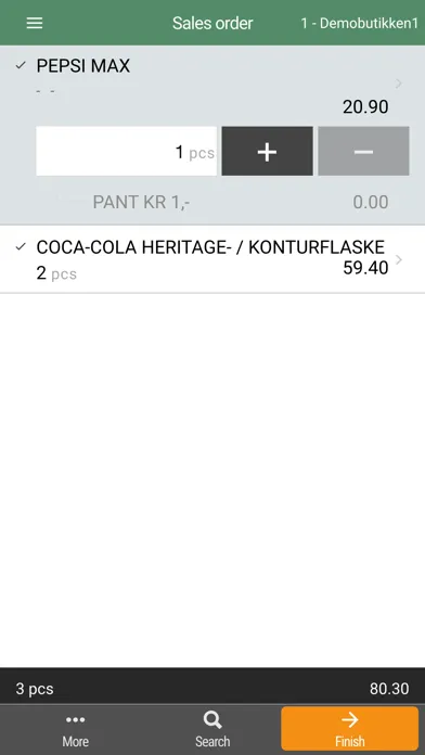 Lindbak InStore App Screenshots
