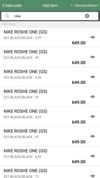 Lindbak InStore App Screenshots