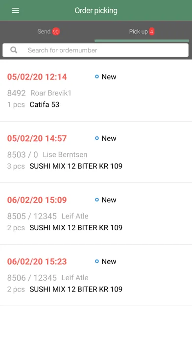 Lindbak InStore App Screenshots