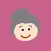 #1 Grandma Stickers