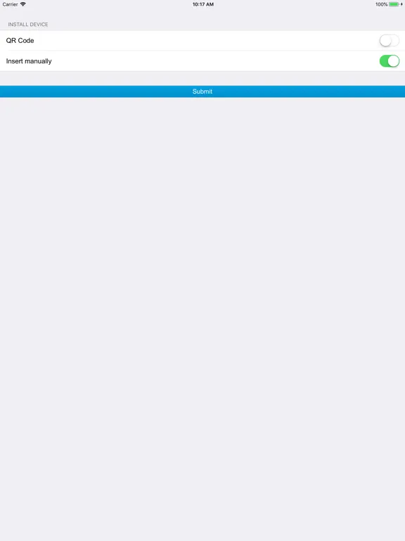 Tangkapan skrin Installation App iPad 